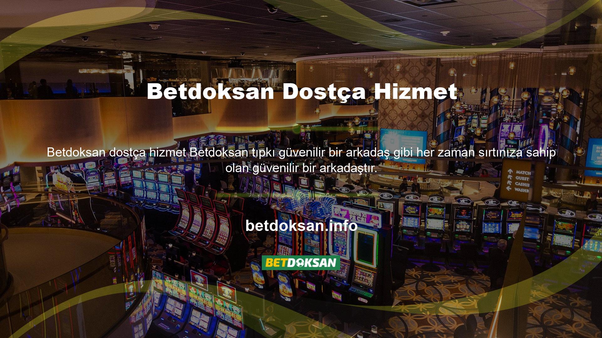 Betdoksan etkileşim ile son derece meşgul