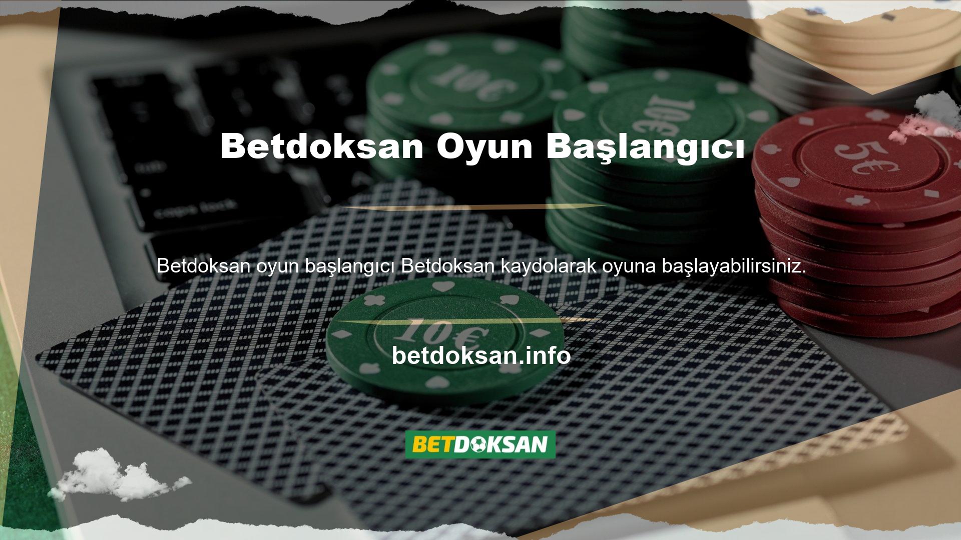 Betdoksan oyunlarını oynamak için ödeme yapmalısın