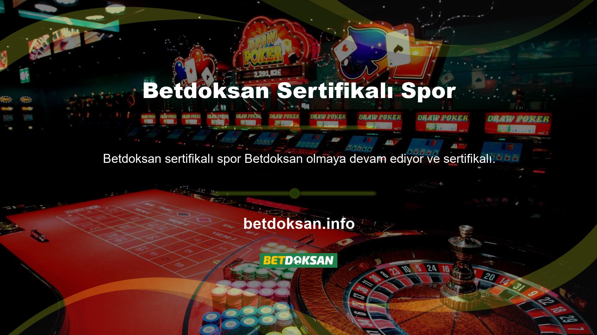 Spor bahis hizmetlerini kontrol ettiğimizde Betdoksan gibi deneyimli bir program şirketiyle karşılaştık